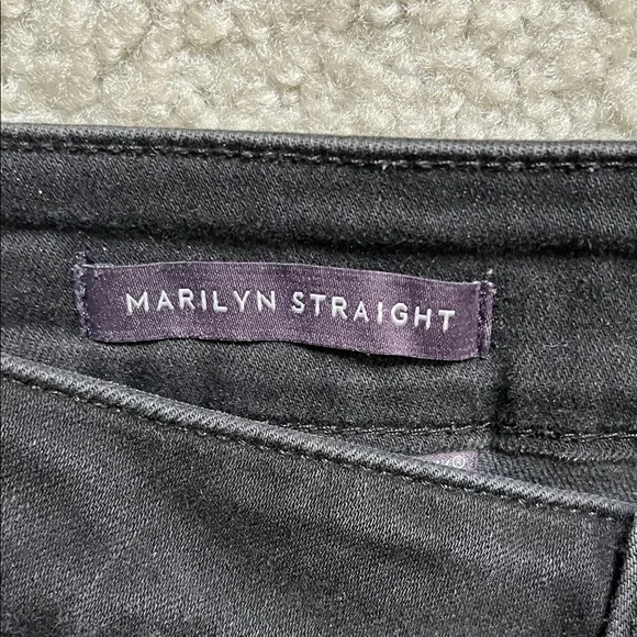 NYDJ Black Straight Leg Jeans - Picture 3 of 4